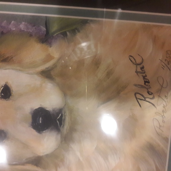 Golden Retriever family dog art original by Robert - Picture 3 of 7